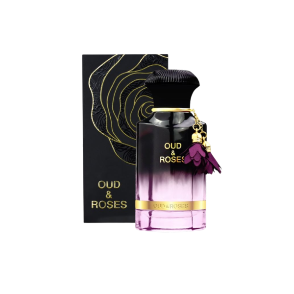 Ahmed Al Maghribi Oud & Roses Edp 60ml For Unisex