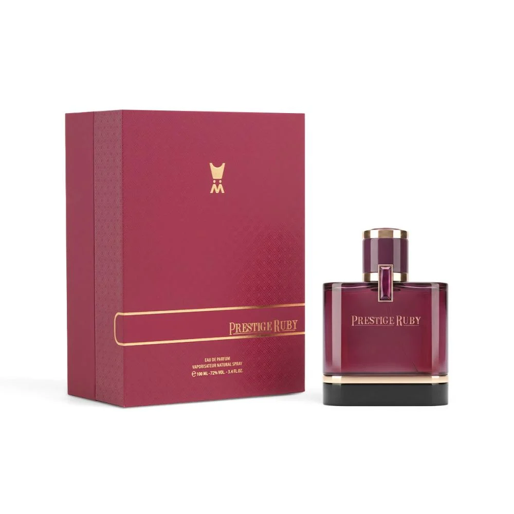 Prestige Ruby Al Majed Oud perfume bottle